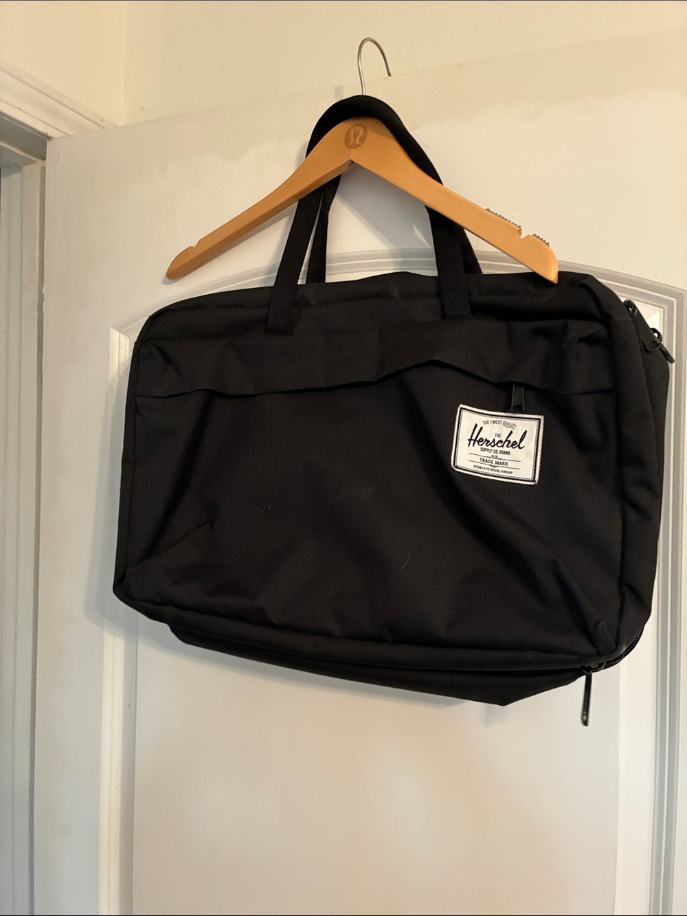 Herschel Black Travel Brief - Men's Carry Bag